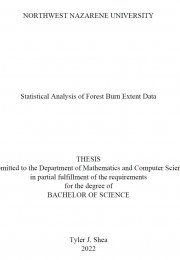 Thesis cover