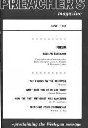 Title Page of Preacher's Magazine