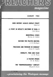 Title Page of Preacher's Magazine