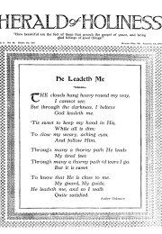 Title Page of Herald of Holiness - January 24, 1917