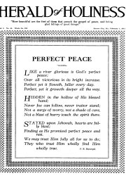 Title Page of Herald of Holiness - February 7, 1917