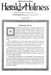 Title Page of Herald of Holiness - November 10, 1920