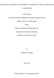 Dissertation title page