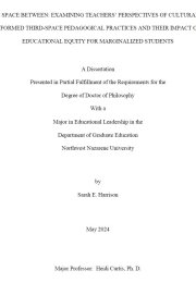 Dissertation title page