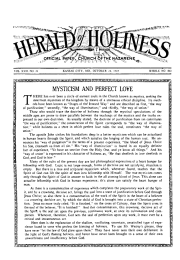 Front page of Herald of Holiness - October 24, 1928