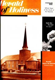 Herald of Holiness - May 20, 1964