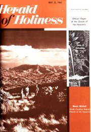 Herald of Holiness - May 12, 1965