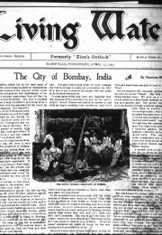 Living Water, October 1, 1914