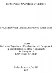 Web-based Alternative for Teachers Assistants to Submit Time Sheets