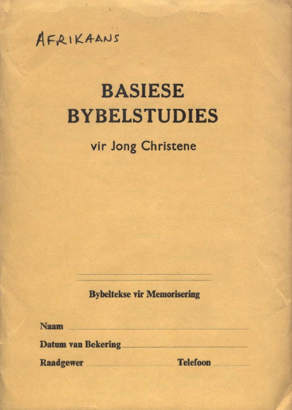 Basiese Bybelstudies vir Jong Christene