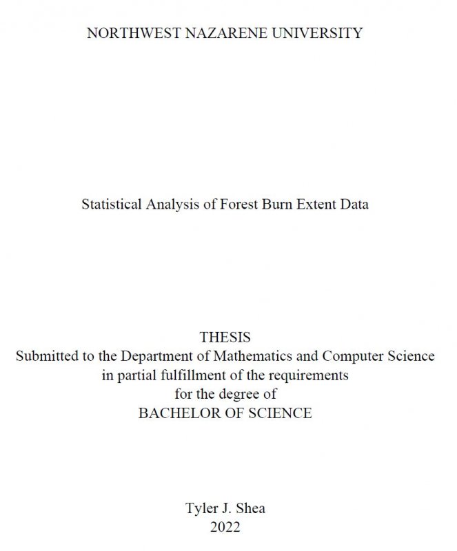 Thesis cover