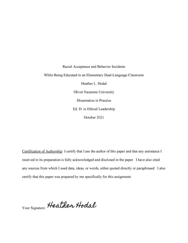 Dissertation Coverpage