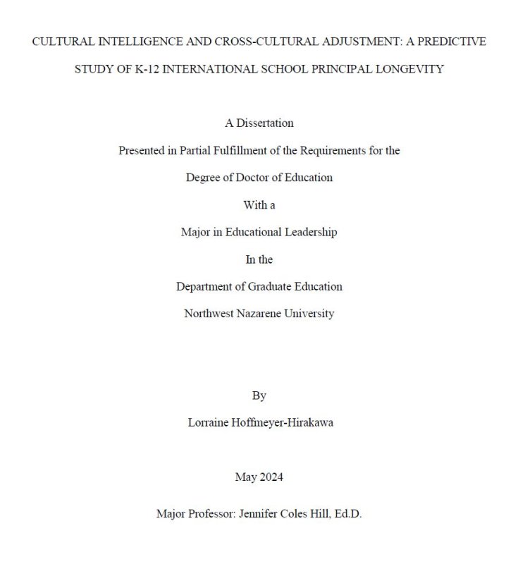 Dissertation title page