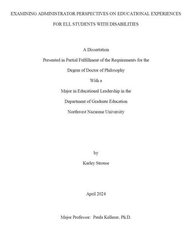 Dissertation title page