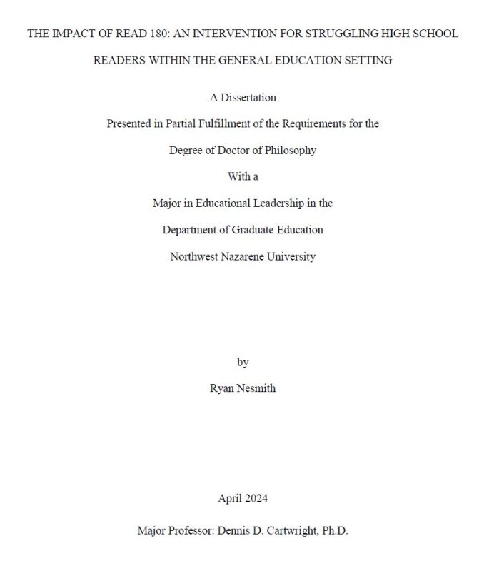 Dissertation title page
